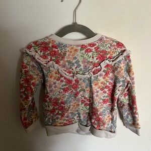 h&m floral sweatshirt